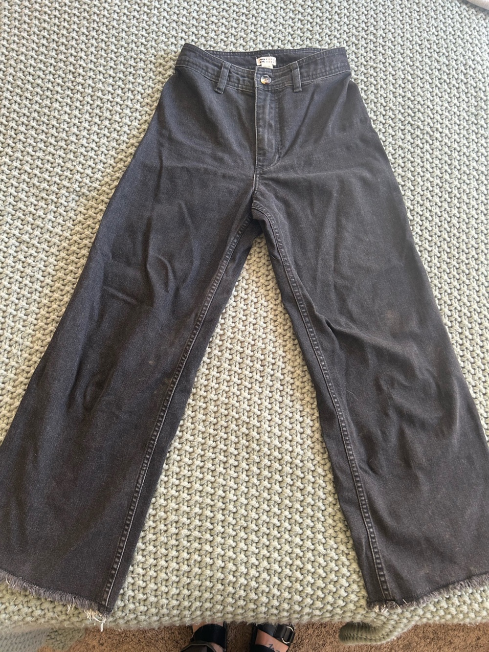 Billabong Black Wide Leg Jeans